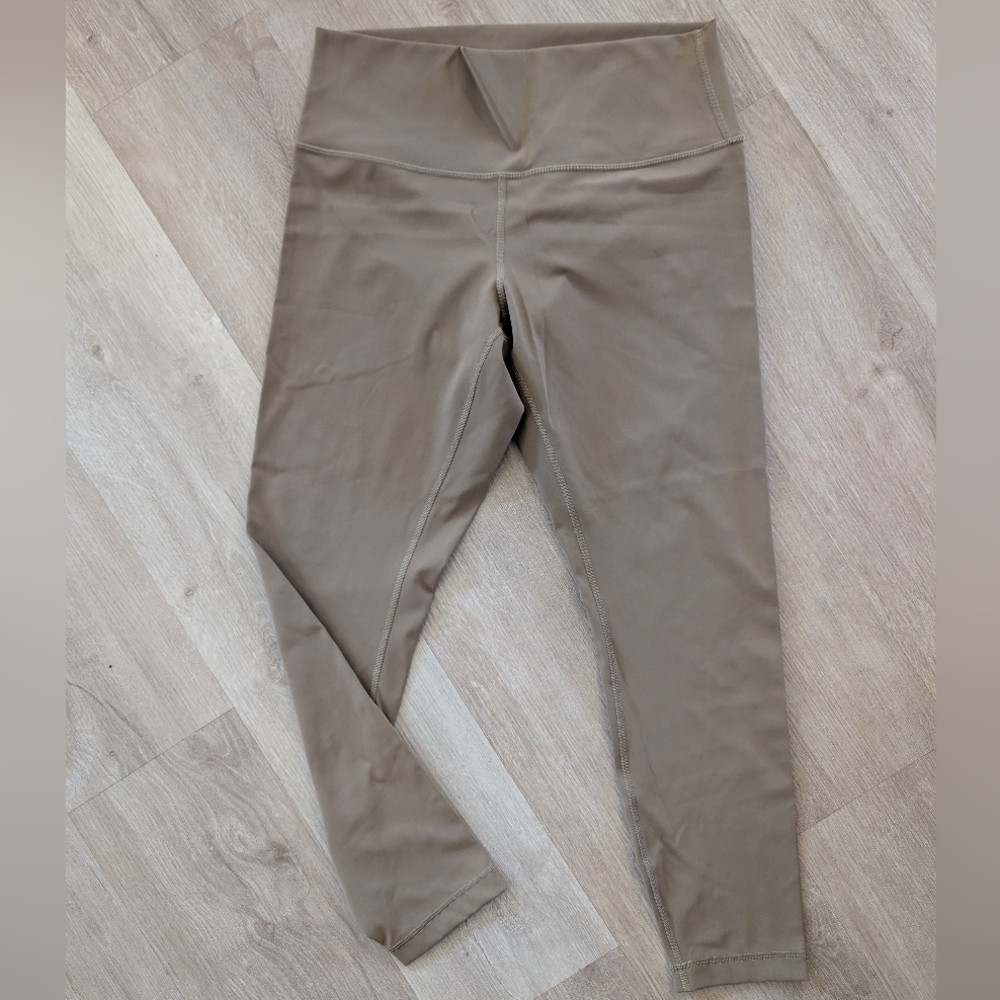 Lululemon Wonder Train Taupe Leggings